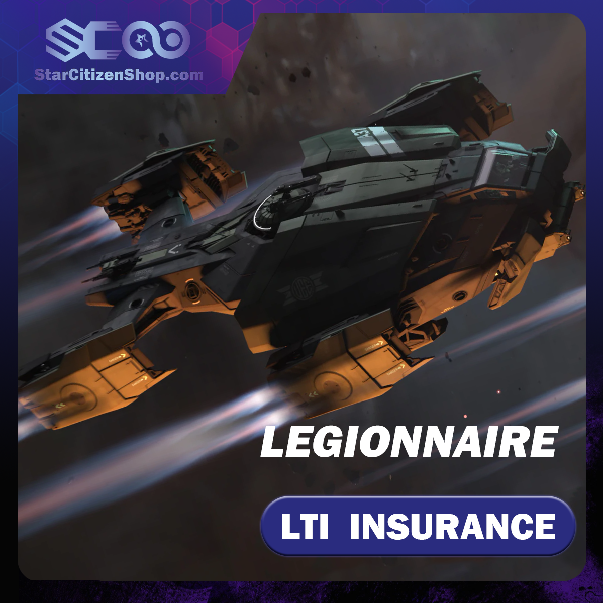 Anvil Legionnaire standalone ship in Star Citizen