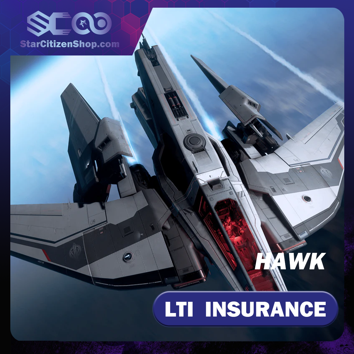 Anvil Hawk standalone ship in Star Citizen