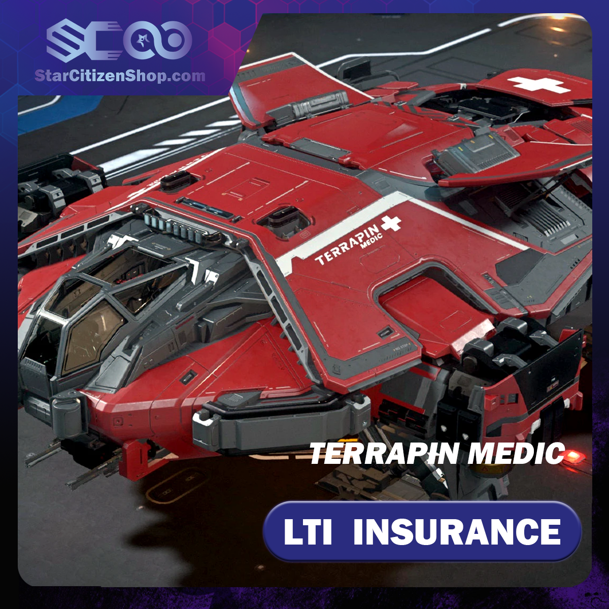 Anvil Terrapin Medic standalone ship in Star Citizen