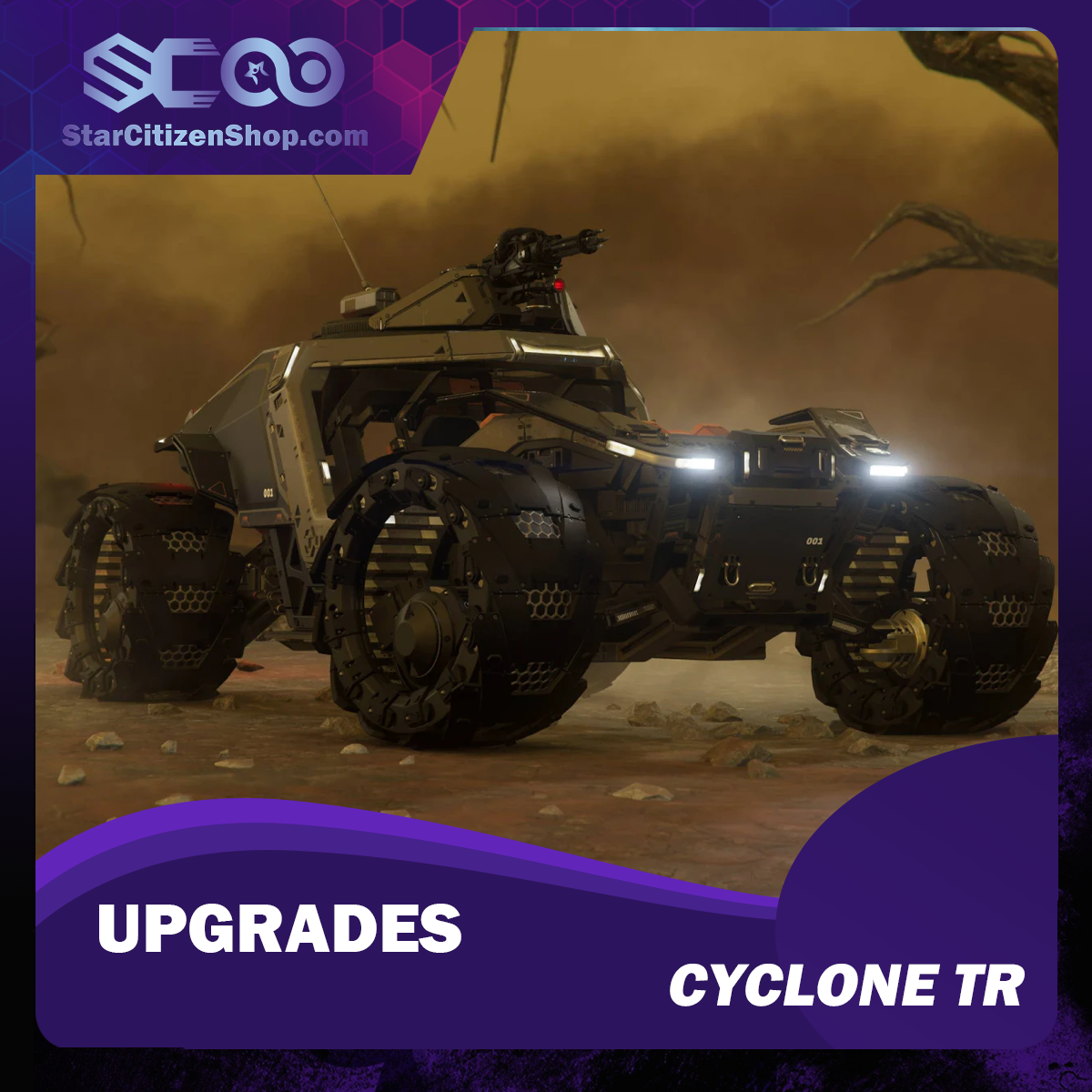 Star Citizen Upgrade to Cyclone TR – Tumbril Land Systems Cyclone TR CCU ship upgrade