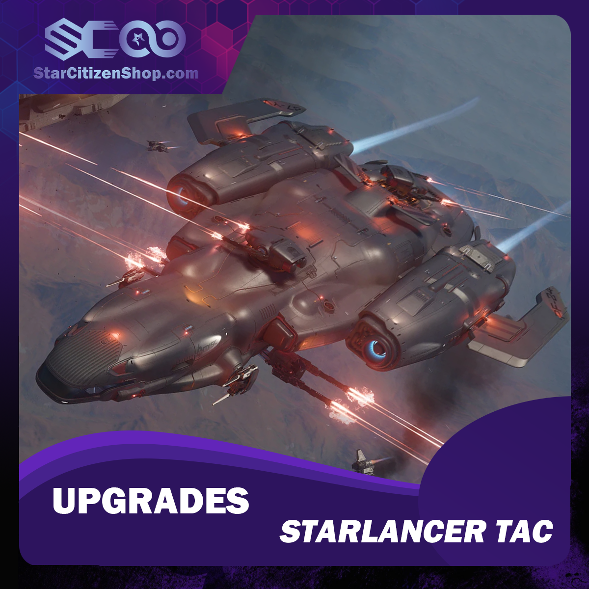 Star Citizen Upgrade to Starlancer TAC – MISC Starlancer TAC CCU ship upgrade