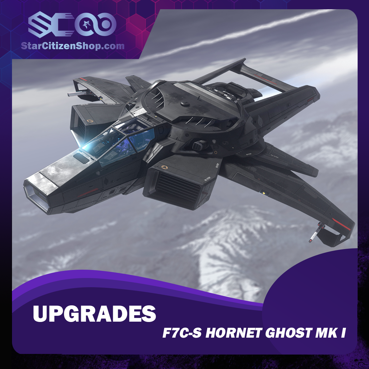 Star Citizen Upgrade to F7C-R Hornet Tracker Mk I – Anvil Aerospace F7C-R Hornet Tracker Mk I CCU ship upgrade