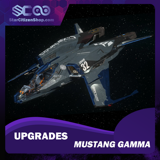Star Citizen Upgrade to Mustang Gamma – Consolidated Outland Mustang Gamma CCU ship upgrade