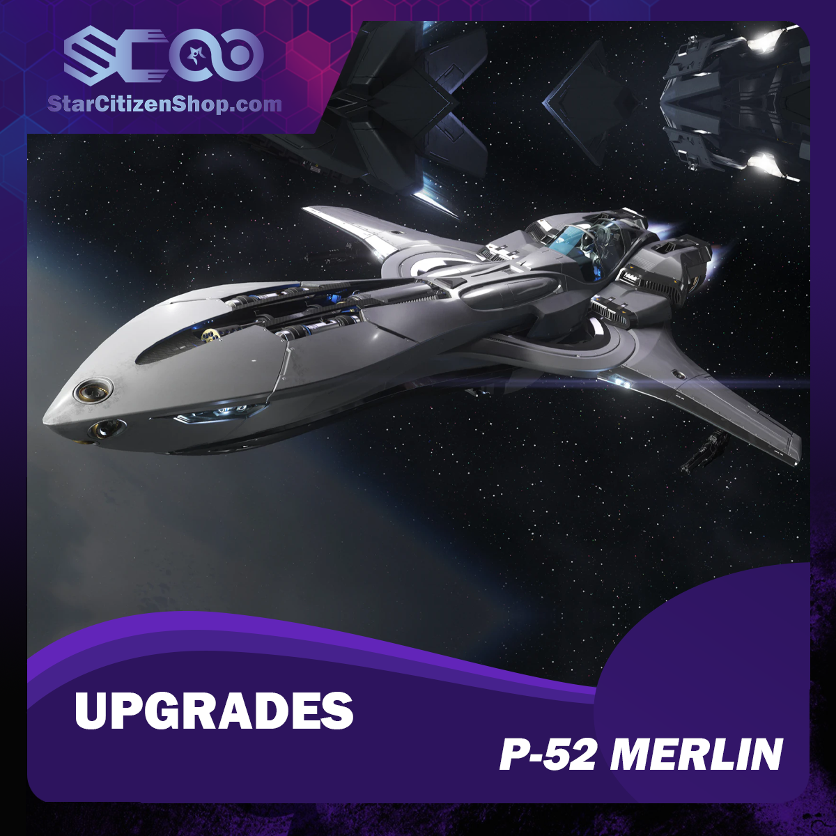 Star Citizen Upgrade to P-52 Merlin – Kruger Intergalactic P-52 Merlin CCU ship upgrade