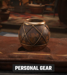 Ornate Drinking Gourd