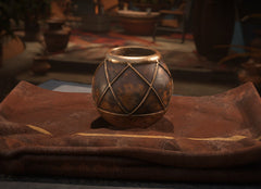 Ornate Drinking Gourd