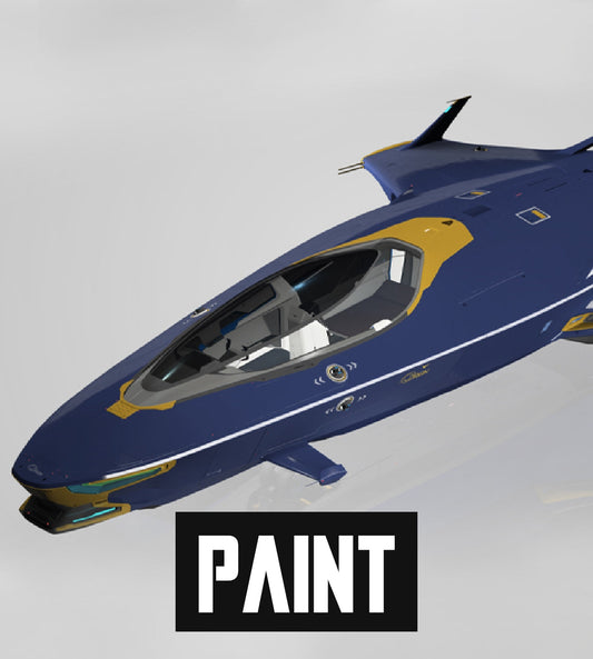 100 series - Blue Ametrine Paint