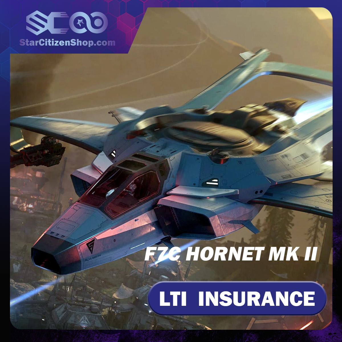 Anvil F7C Hornet Mk II standalone ship in Star Citizen