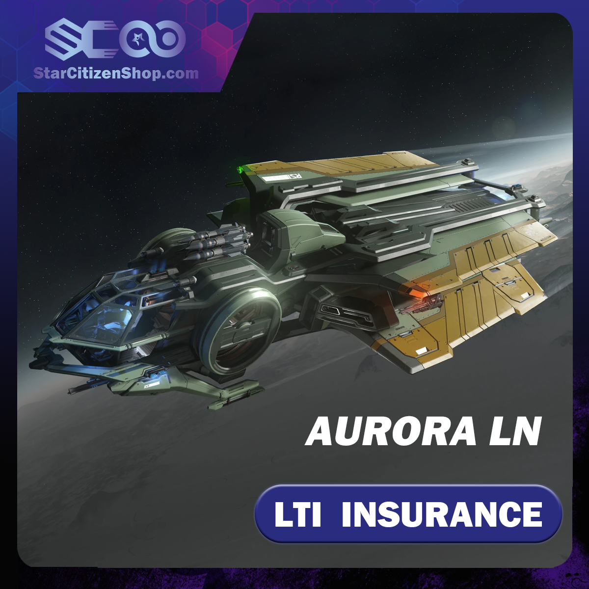 RSI Aurora LN Standalone Ship in Star Citizen