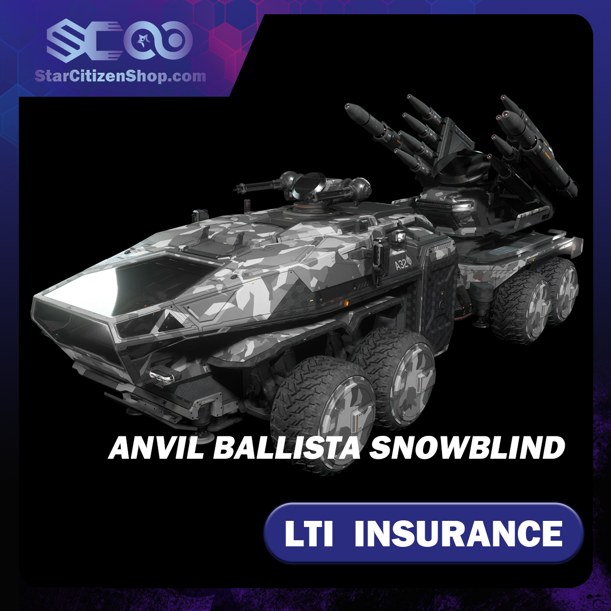 Anvil Ballista Snowblind Standalone Vehicle in Star Citizen