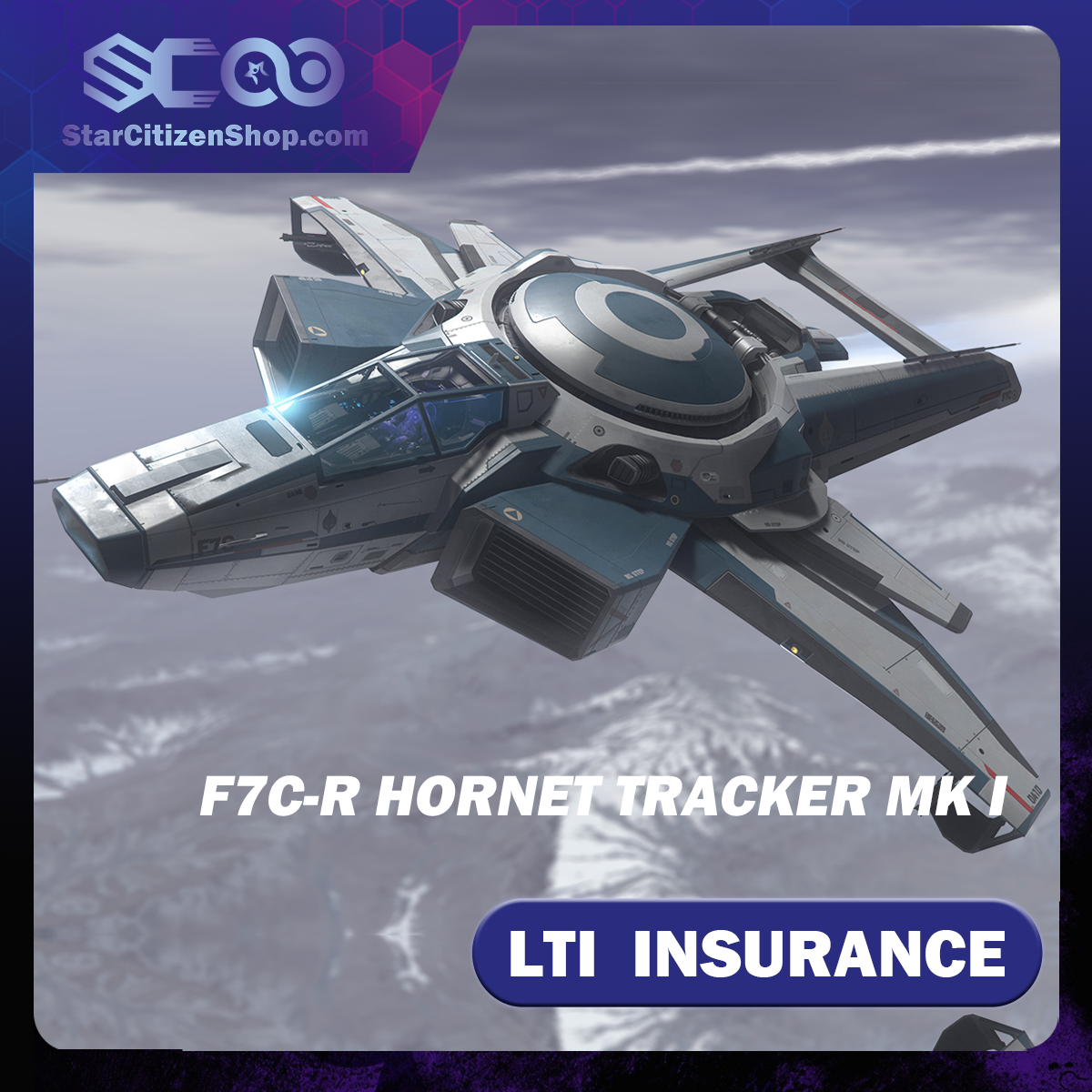 Aegis F7C-R Hornet Tracker Mk I Standalone Ship in Star Citizen