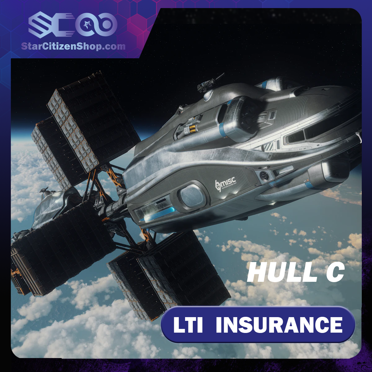 MISC Hull C standalone ship in Star Citizen