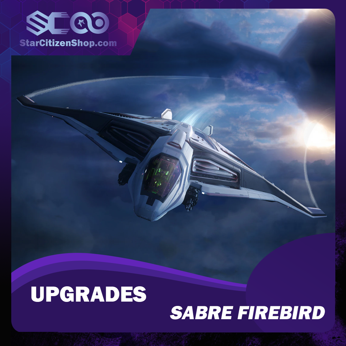 Star Citizen Upgrade to Sabre Firebird – Aegis Dynamics Sabre Firebird CCU ship upgrade
