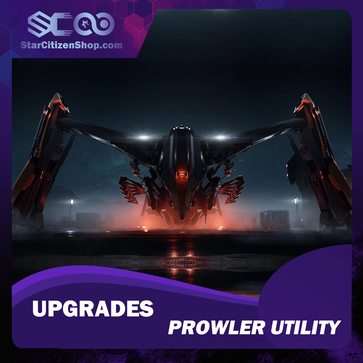 Star Citizen Upgrade to Prowler Utility – Esperia Prowler Utility CCU ship upgrade
