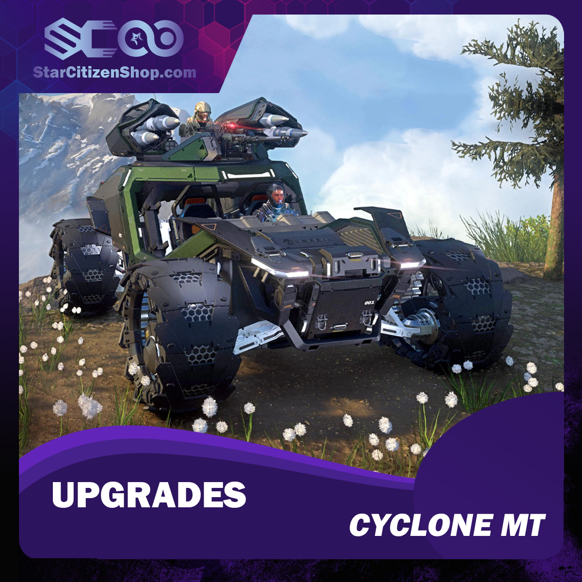 Star Citizen Upgrade to Cyclone MT – Tumbril Land Systems Cyclone MT CCU ship upgrade
