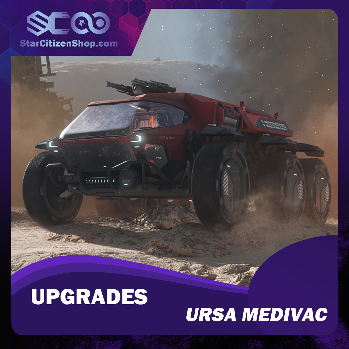 Star Citizen Upgrade to Ursa Medivac – Roberts Space Industries Ursa Medivac CCU ship upgrade
