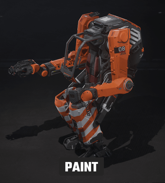 ATLS - Safety Orange Paint