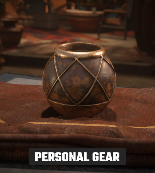 Ornate Drinking Gourd