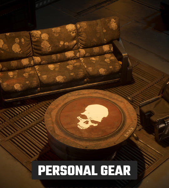 Salvaged Skull Parlor Set