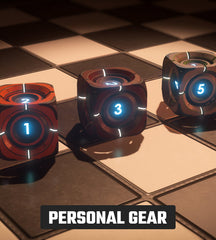 Six-Sided Rotating Dice Set