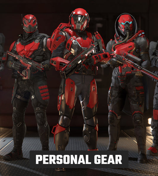 "Red Alert" Weapons & Armor Collection