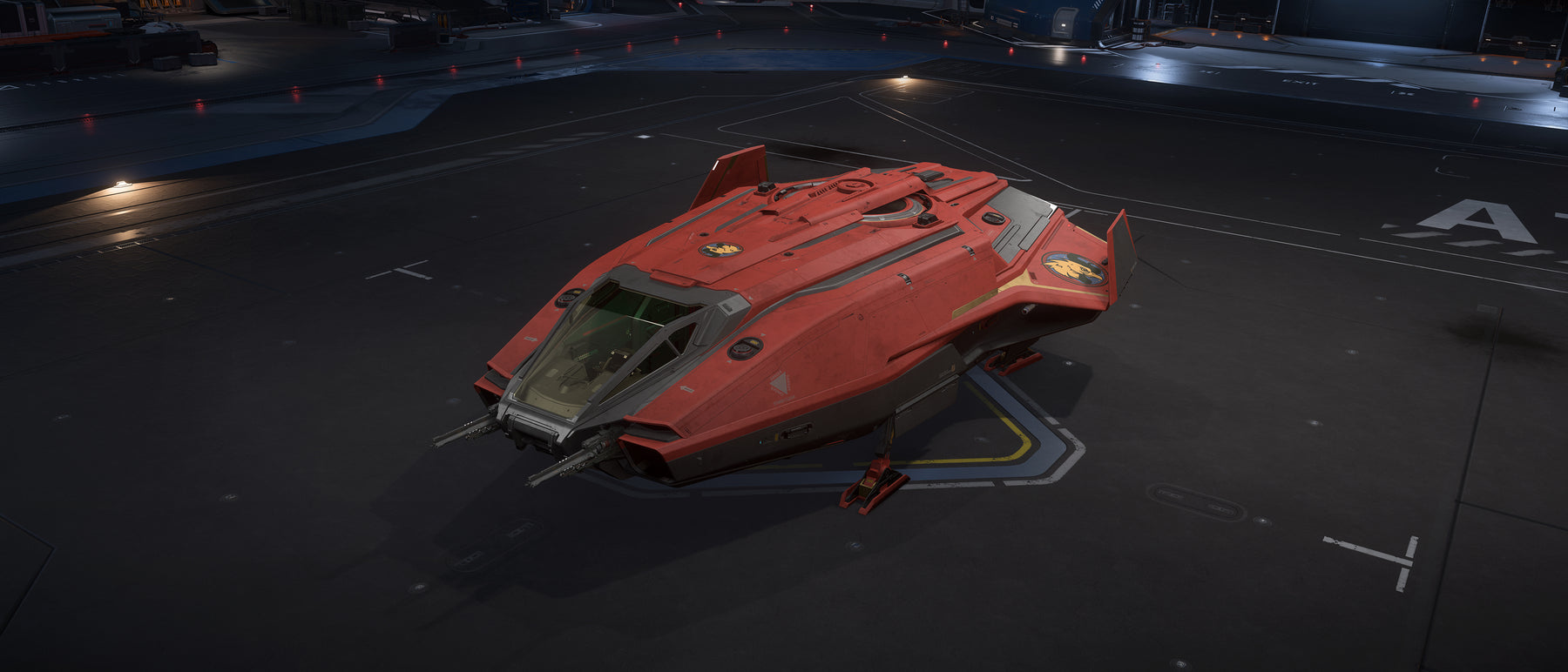 C8 Pisces - Auspicious Red Paint