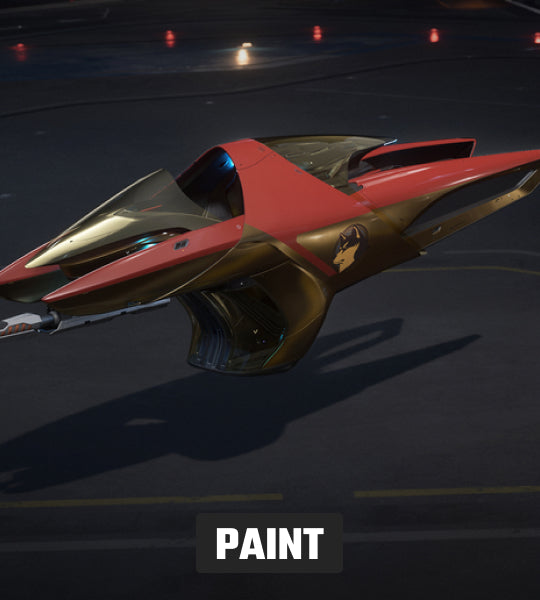 X1 - Auspicious Red Dog Paint