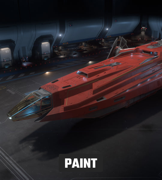 Carrack - Auspicious Red Rooster Paint