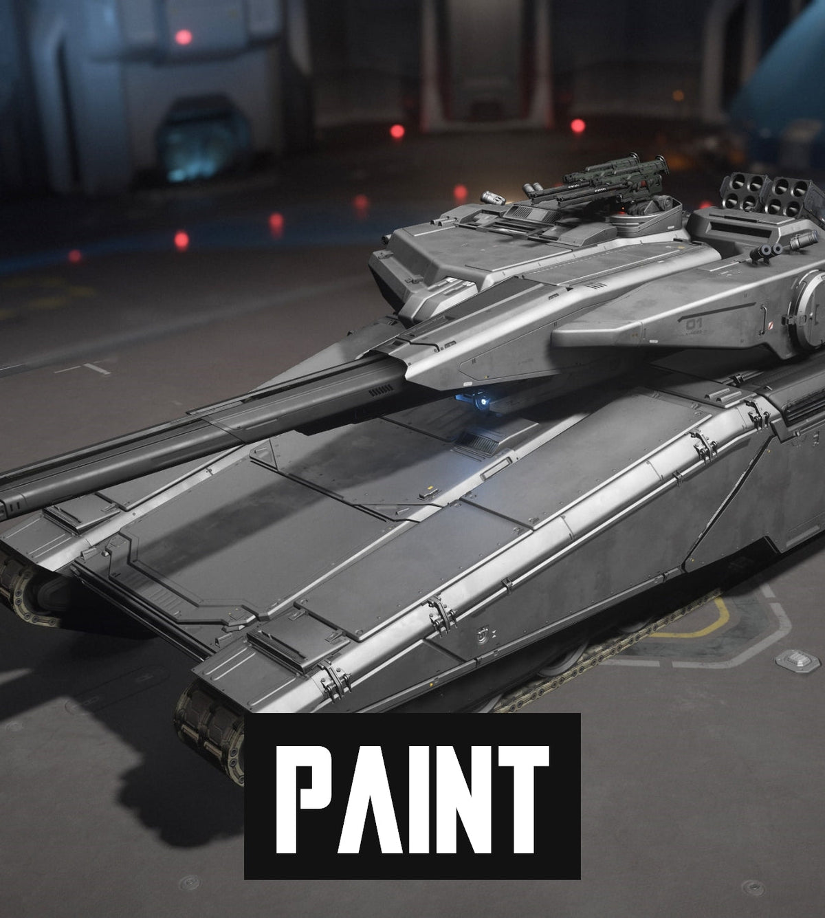 Nova Tank - Gunmetal Paint
