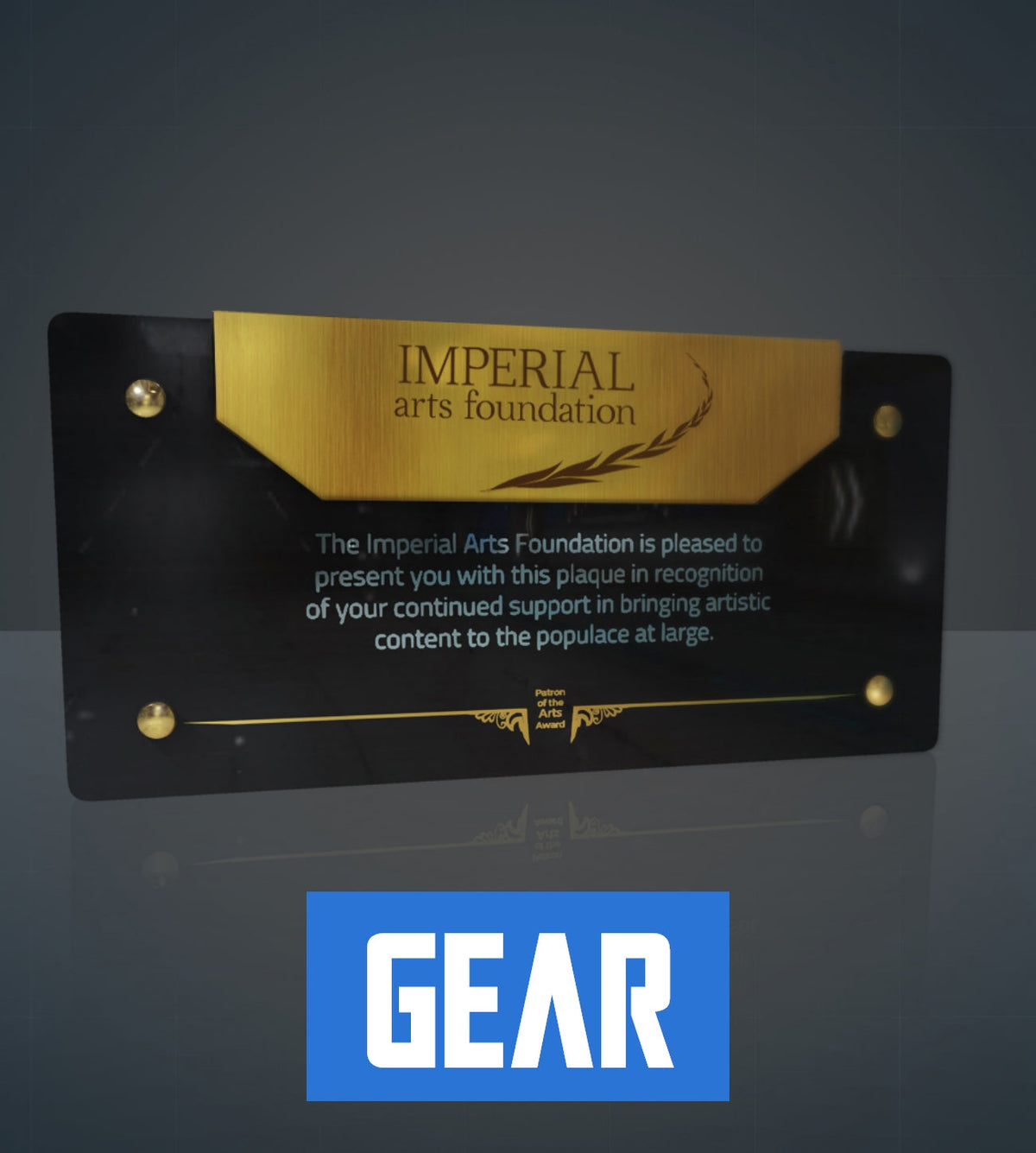 Patron of the Arts Award