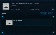 Pax Australia 2944 Trophy