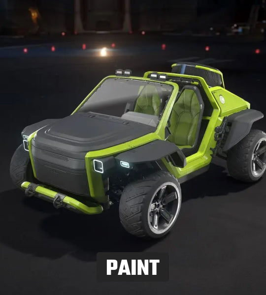 STV - Electric Green Paint