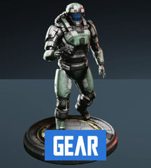 Takuetsu Recon Marine Replica Figure - Centurion