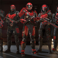 "Red Alert" Weapons & Armor Collection