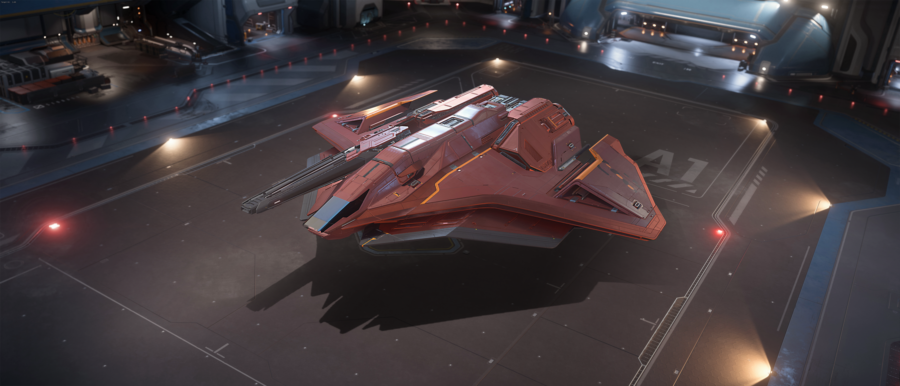 Ares Star Fighter Central Tower Paint