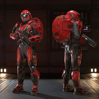 "Red Alert" Weapons & Armor Collection