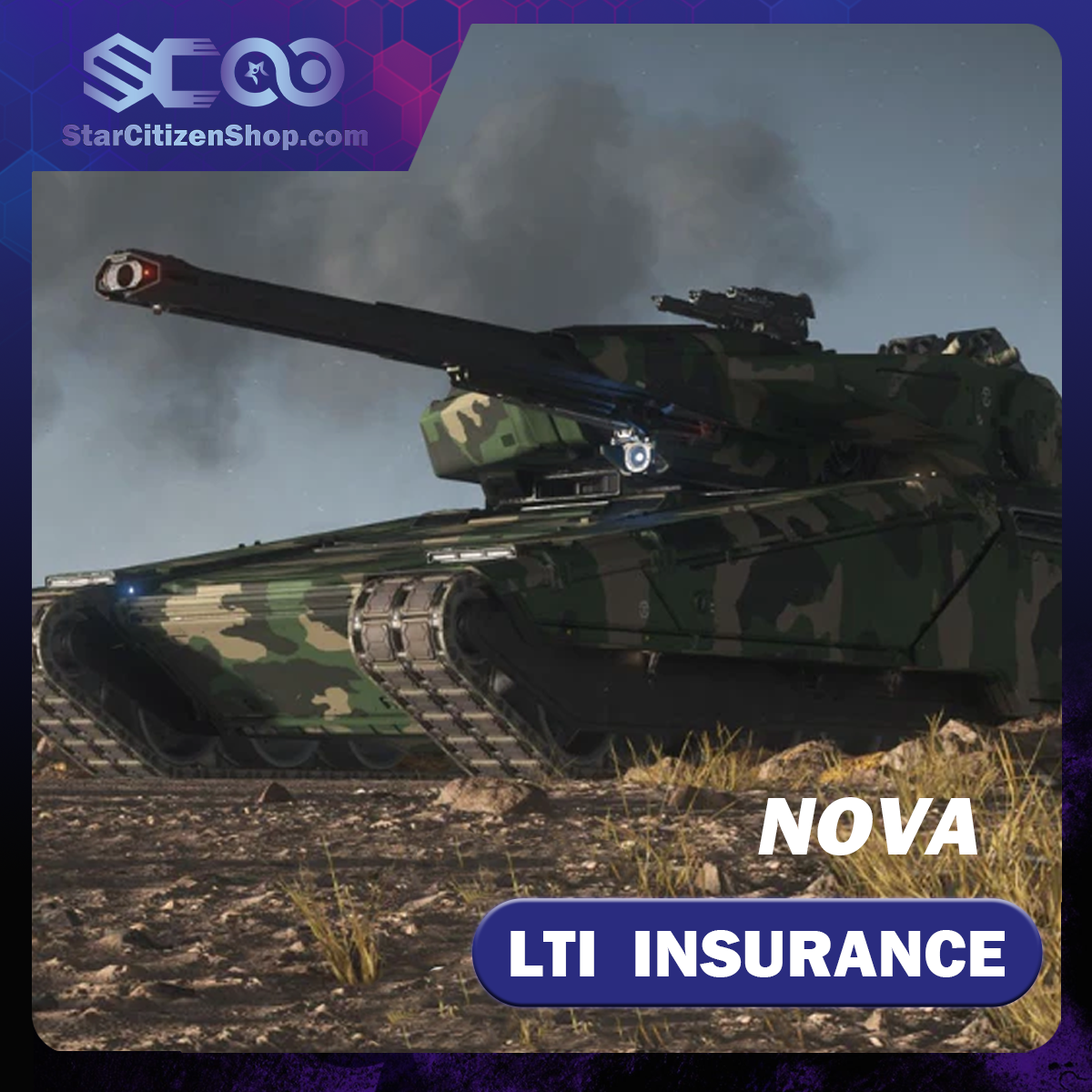 Tumbril Nova standalone vehicle in Star Citizen