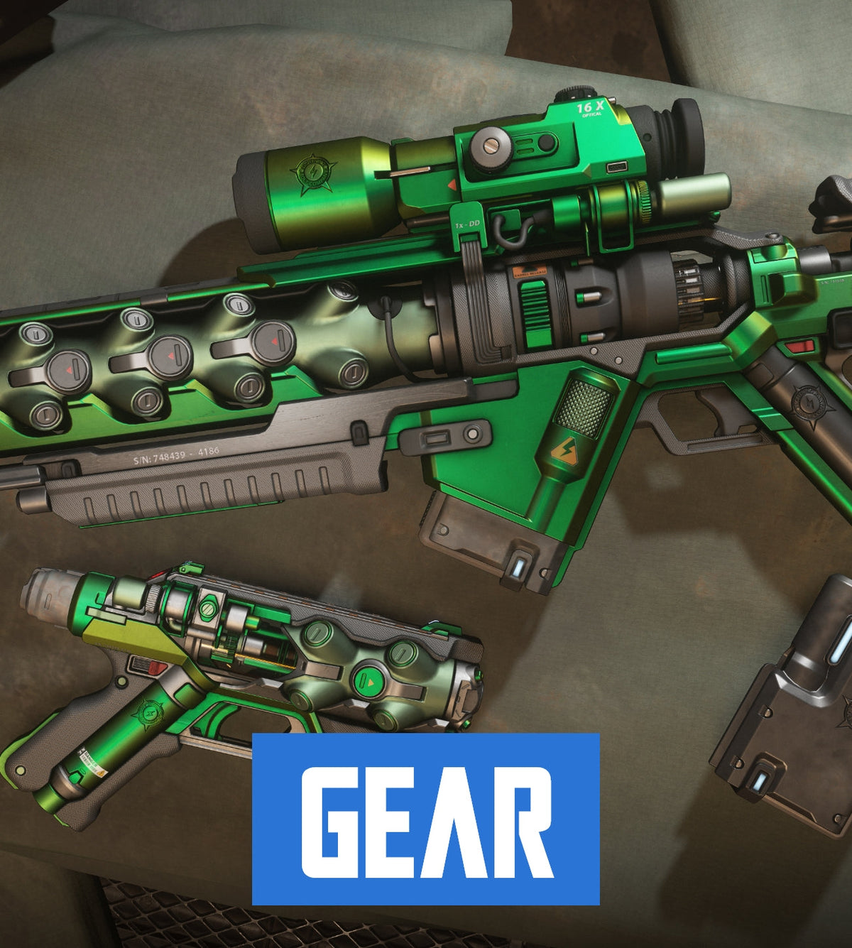 "Venom" Lightning Bolt Co. Weapons Pack